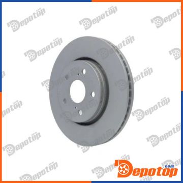 Disque de frein avant pour TOYOTA | ATE 24.0128-0317.1